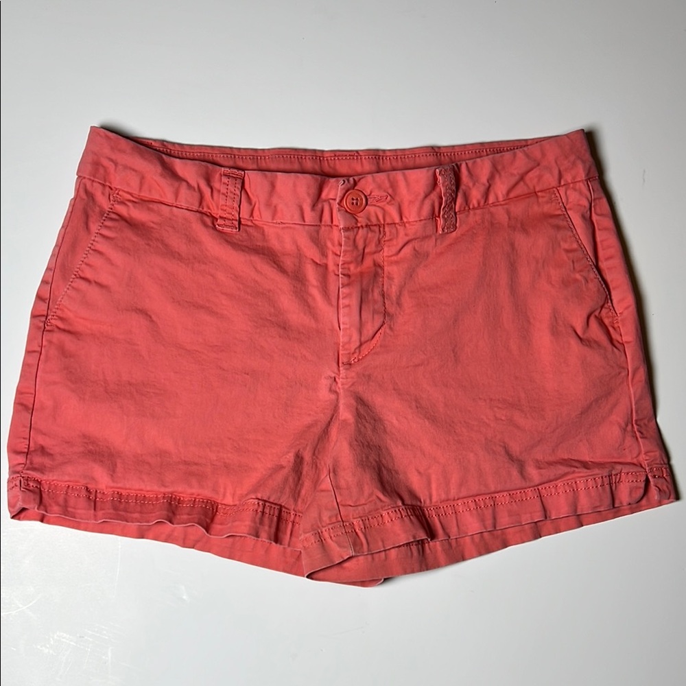 Magellan Outdoors Shorty Shorts Happy Camper Chino Size 6